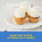 Kinnikinnick White Cake Mix - Gluten Free, Allergy Friendly - 17.6 oz Box