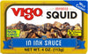Vigo Top-Grade Imported Canned Seafood  Squid In Ink Sauce  Specialty Flavored  Perfect For Recipes And Dishes (Squid In Ink Sauce  4 Ounce (Pack Of 1))