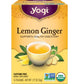 Yogi Tea Lemon Ginger Tea - 16 Tea Bags per Pack (4 Packs) - Organic Ginger Root Tea to Support Healthy Digestion - Includes Lem