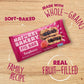 Natures Bakery Whole Wheat Fig Bars, Raspberry, Real Fruit, Vegan, Non-Gmo, Snack Bar, 1 Box With 12 Twin Packs (12 Twin Packs)