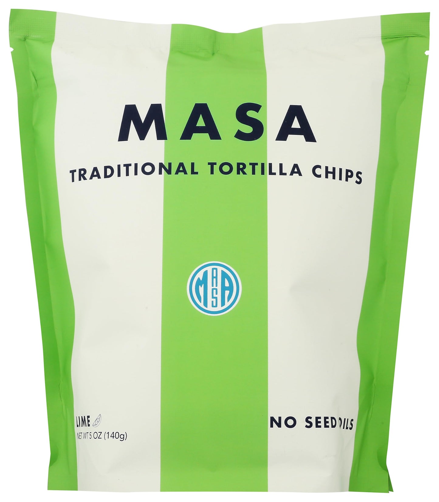 MASA Lime Tortilla Chips, 5 OZ