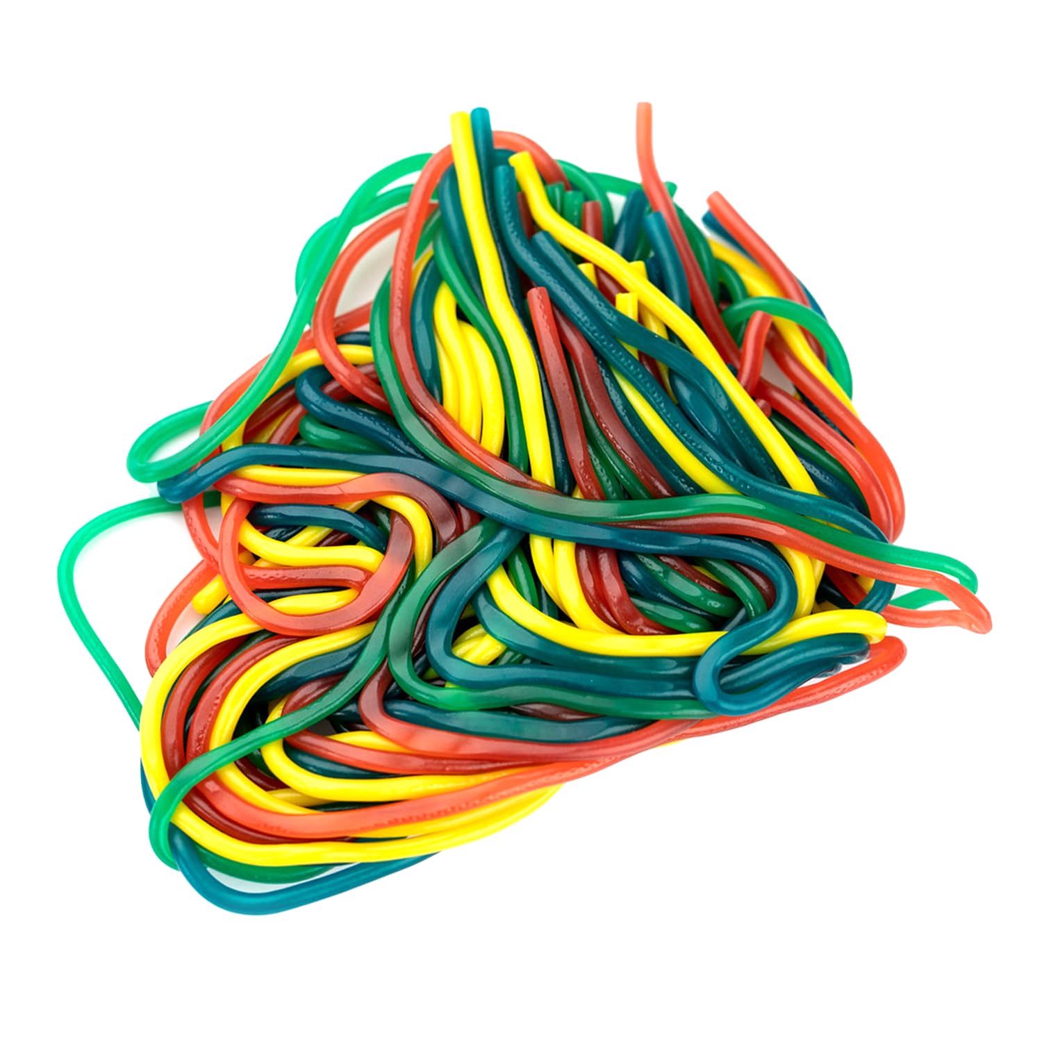 Rainbow Lace Candy - String Licorice Laces - 2 lbs bilk size candy - Assorted Fruit-Flavored Chewy Licorice- Colorful, Fun Snack