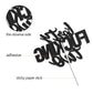 Forty Two Black Glitter Cake Toppers 42 Years Old 42Nd Birthday Party Decorations Supplies