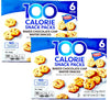 Fit & Active Baked Chocolate Chip Mini Cookie Wafer 100 Calorie  6 Individual Packs  2 Box  Low Calorie Snack Snacking Food Treat