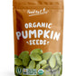 Food To Live Organic Raw Pepitas, 8 Ounces — Non-Gmo, Pumpkin Seed Kernels, Unsalted, No Oil, No Shell, Vegan, Kosher, Bulk. Keto Snack.