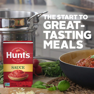 Hunts Tomato Sauce, Perfect for Chili & Soups, 33.5 oz. Carton (Pack of 6)