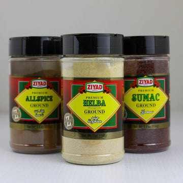 Ziyad Premium Helba Ground Fenugreek Spices, No Additives, 7 oz