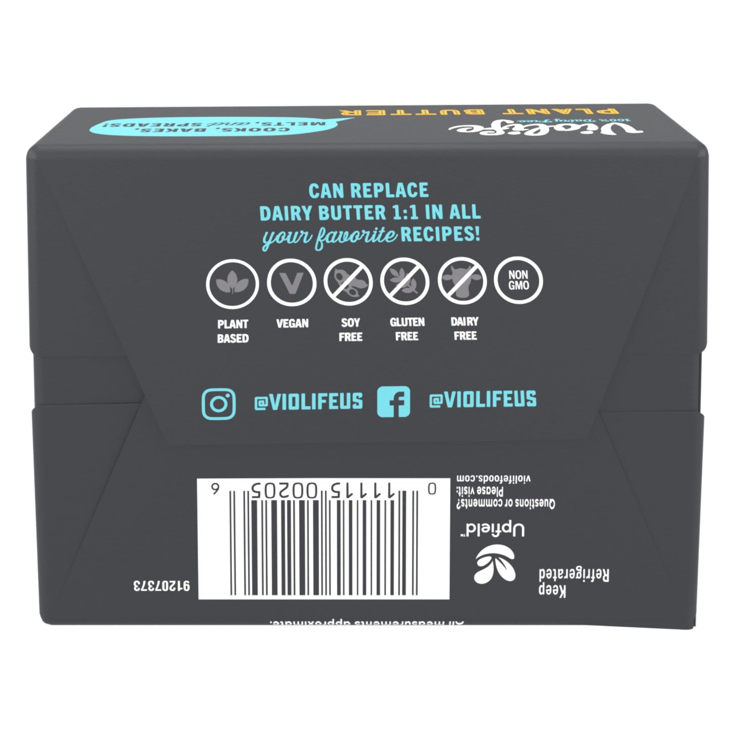 Violife Salted Plant Butter, 8.8 oz Block