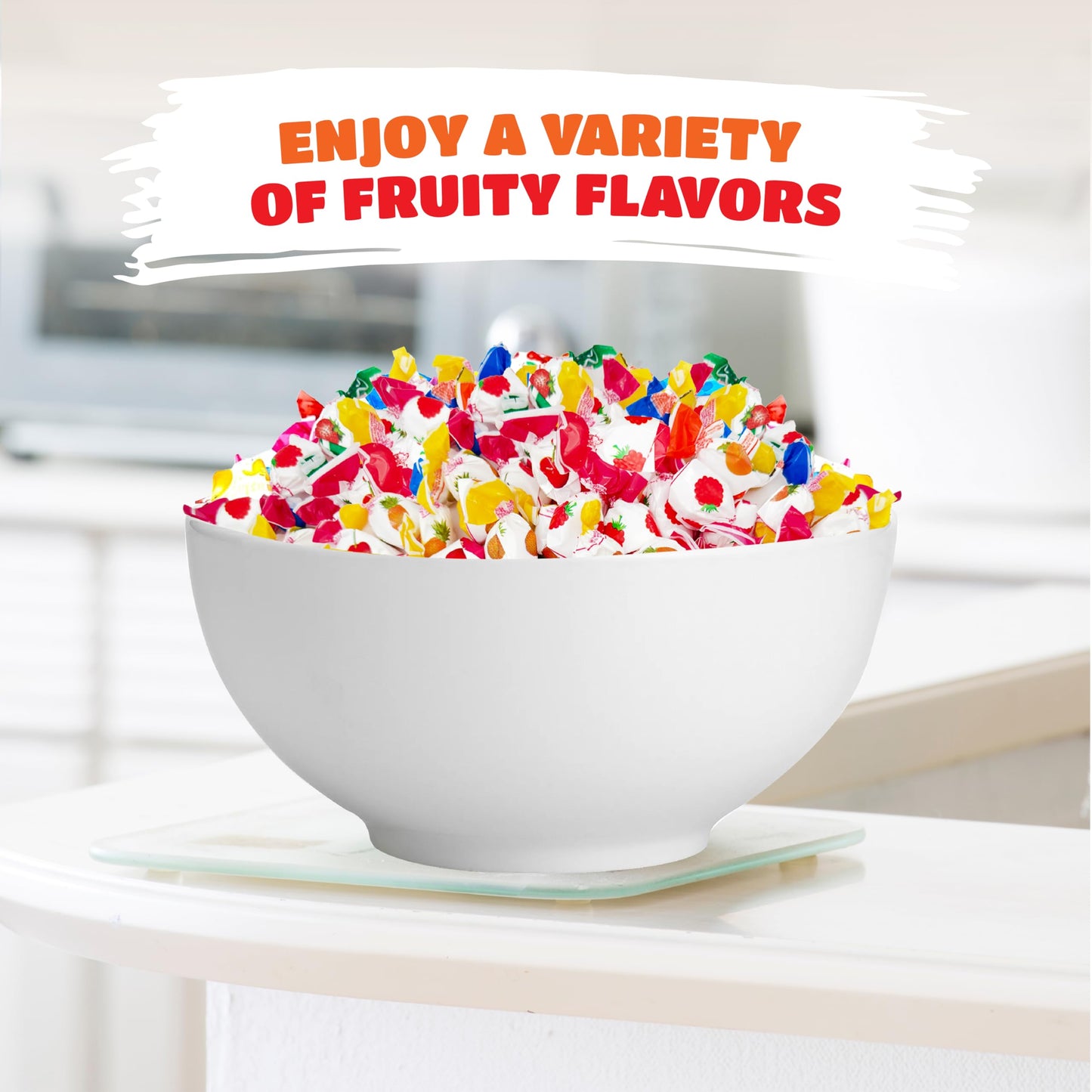 Fruit Filled Hard Candy - 2 Pound Bulk Pack (About 150 Count) - Assorted Flavors Bon Bons