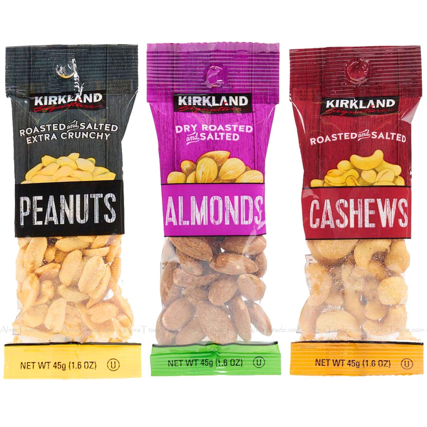 Kirkland Signature Variety Snacking Nuts, 3.0 Lb-30 Count(Pack Of 1)