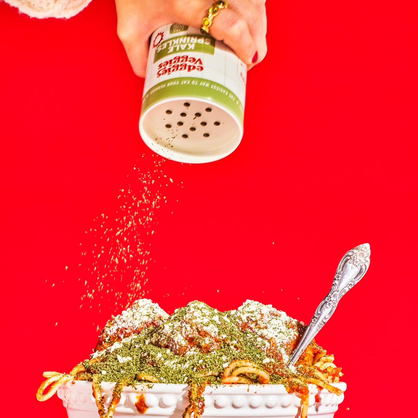 Edggies Organic Kale Sprinkles - Easy Veggies Pure Kale Superfood For Smoothies, Salads, Pasta & More - Vegan, Gluten-Free, Non-Gmo, Keto & Paleo-Friendly - Nutrient-Packed, Ready-To-Eat Veggie Boost