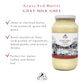 Mt. Capra Goat Milk Ghee | Grass-Fed Clarified Butter High in MCT Oil Perfect for Bulletproof Coffee, Keto, Paleo, and Whole 30
