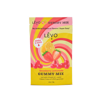 LEVO Gummy Mix - Strawberry Lemonade - Makes 64 Gummies - 1 Pack