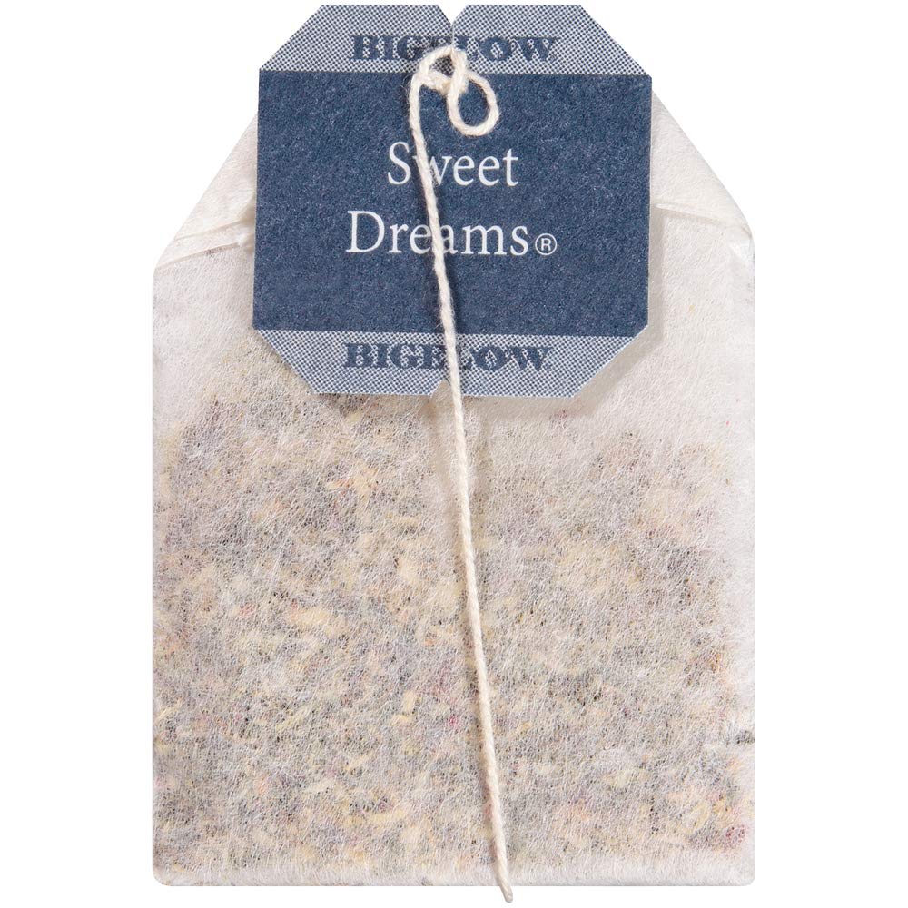 Bigelow Tea Sweet Dreams Herbal Tea 28-Count Box Caffeine-Free Chamomile & Mint Gray