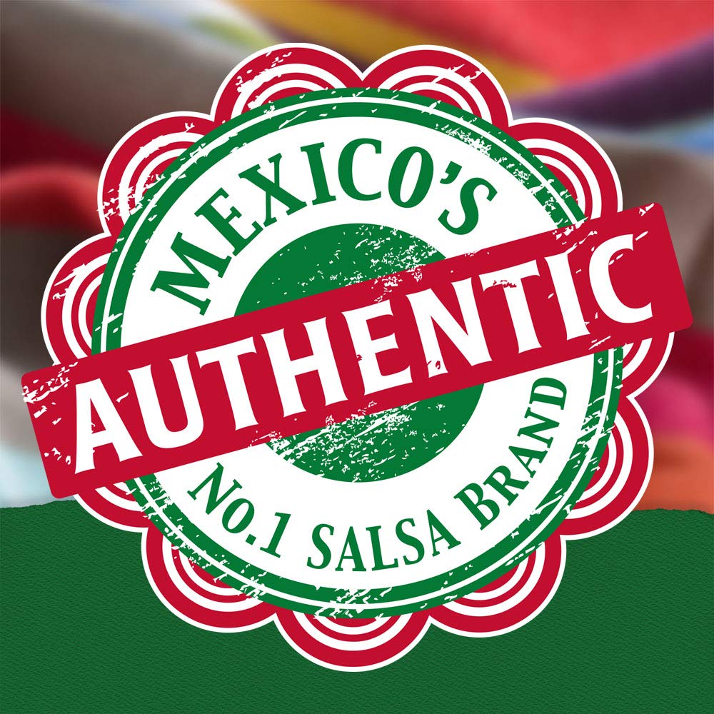 Herdez Roasted Salsa Roja Medium - 15.7 oz (Pack of 2) - Authentic Mexican Flavor