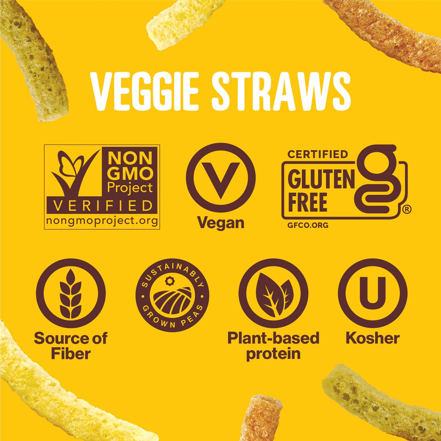 Hippeas Veggie Straws + Sour Cream & Onion | 3.75 Ounce | Vegan, Gluten-Free, Crunchy, Protein Snacks