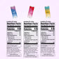 Moment Adaptogen Drink (Shark Tank) - SPARKLING Fruity Fun | Strawberry Rose  Mango Chilli  Plum Ginseng | L-Theanine & Ashwagandha for Calm & Clarity | 0 Added Sugar  0 fermented-style flavor | 12-pack