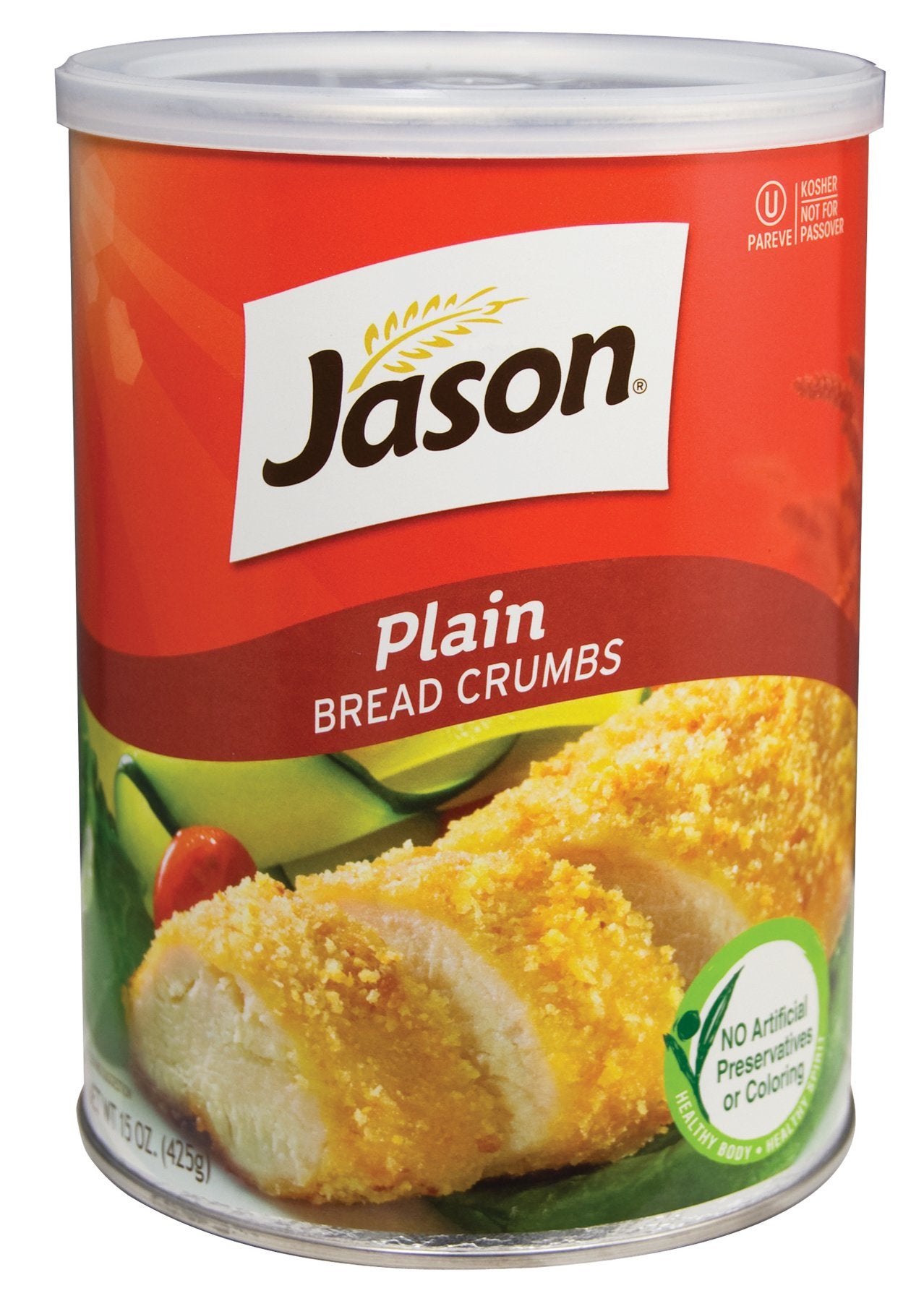 Jason Bread Crumbs Bread Crumbs Plain 15-Ounces (Pack Of6)