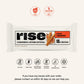 Rise Whey Protein Bars - Honey Cinnamon | Breakfast Bar & Protein Snack 18g Protein 4g Fiber Just 5 Whole Food Ingredients Glute