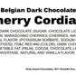 Andy Anand Vegan Belgian Dark Chocolate Cherry Cordials | Luxurious Gift Box | Indulgent, Decadent, Amazingly Delicious | Whole