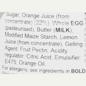 Mrs Bridges Orange Curd, Made In Scotland, 12Oz Jar (Pack Of 1)