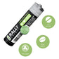 Rally Energy Caffeine Mints, 60mg Caffeine, Fresh Peppermint, 10 Count (Pack of 2)
