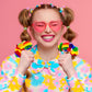 36 Pack Rainbow Flower, Colorful Butterfly, Galaxy Star & Heart Lollipop Suckers, Rainbow Swirl Lollipops Individually Wrapped B