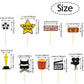 72 Pieces Movie Night Cupcake Toppers Movie Theme Party Picks Movie Party Supplies Decorations For Wedding Birthday Party, 9 Sty