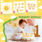 Weecent 48 Pcs First Trip Around The Sun Cake Topper, Sunshine Cupcake Toppers Sun Cupcake Toppers 1St Birthday Decorations For