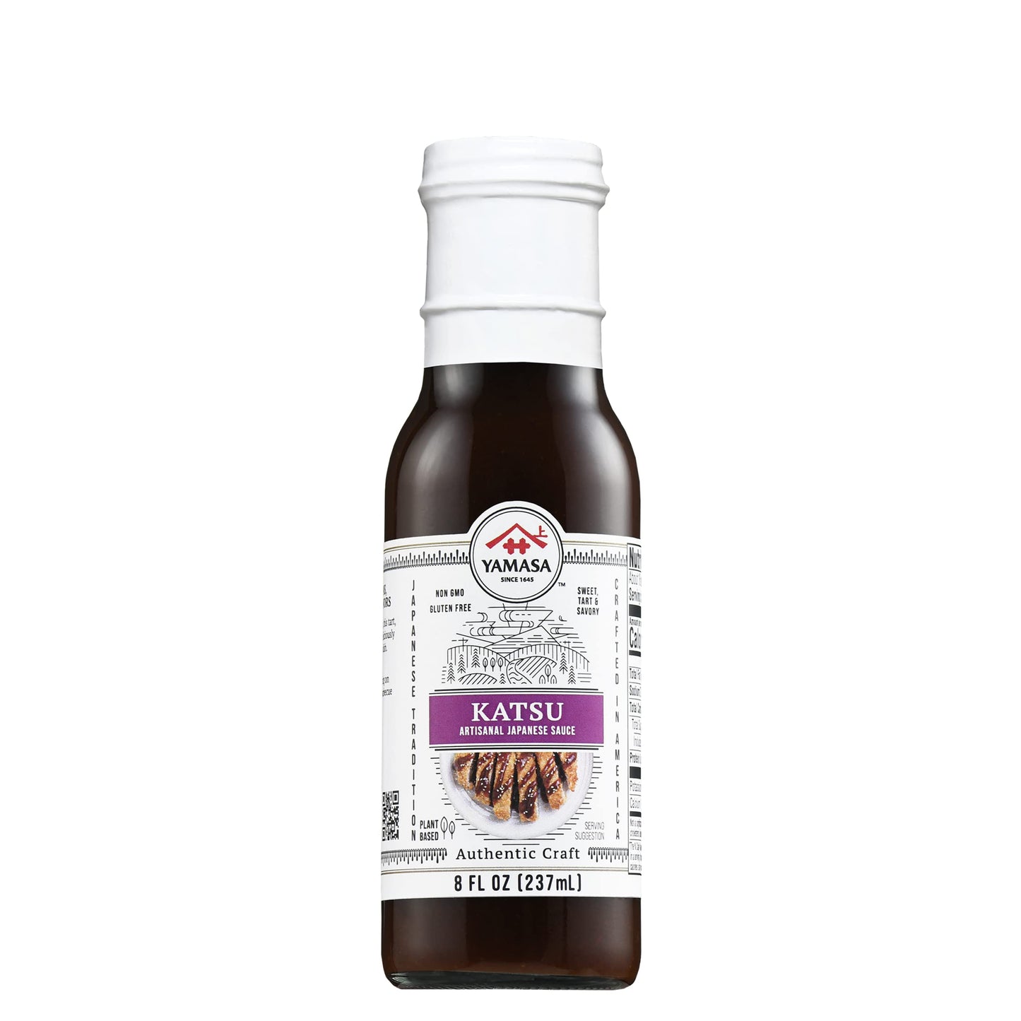 Yamasa, Artisanal Katsu Sauce, Non-GMO, 8fl oz