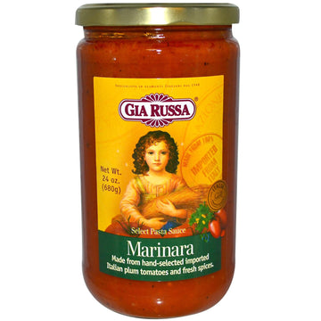 Gia Russa, Sauce Marinara, 24 Oz, (Pack Of 6)