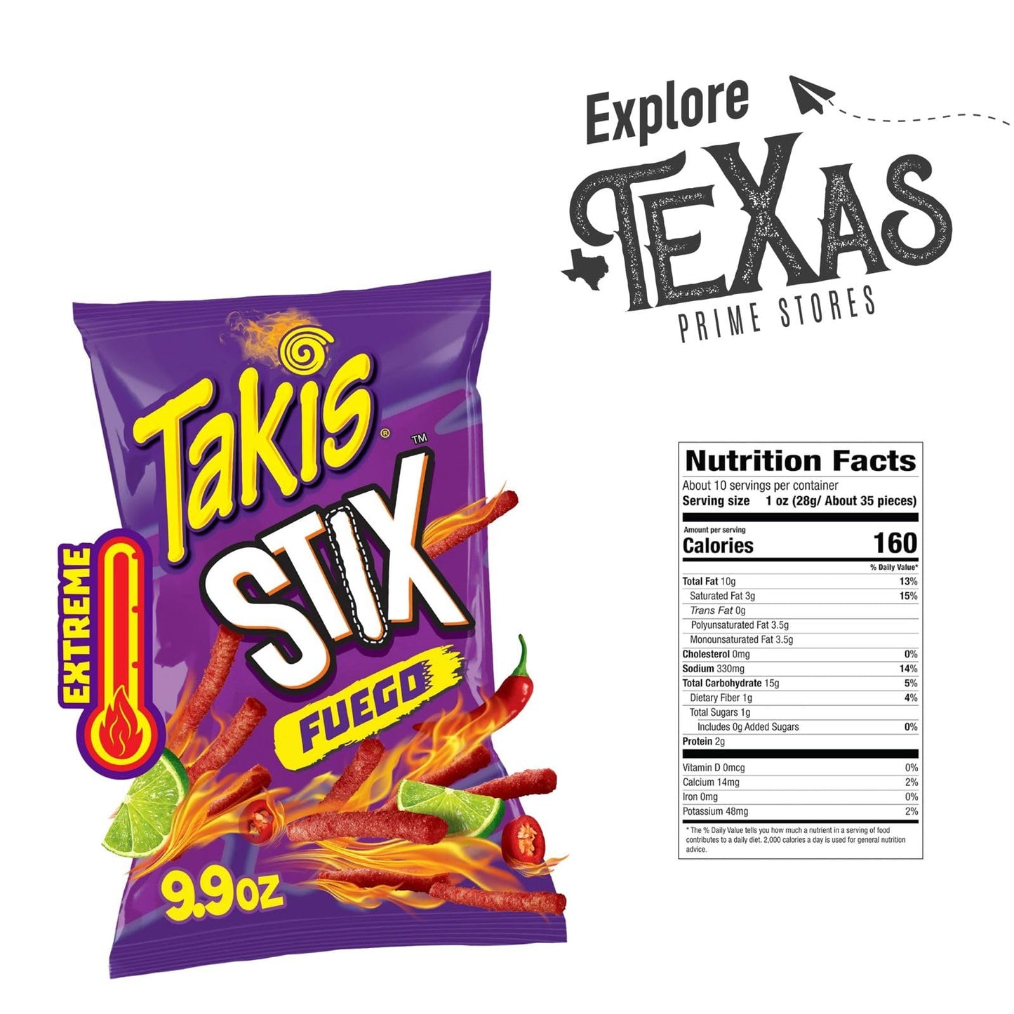 Takis Rolled Tortilla Chips 4-Pack, Hot Chili Pepper, 9.9 oz Bags, Sharing Size