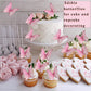 Yocity 48Pcs Edible Butterflies Cake Toppers Edible Butterfly Cupcake Toppers Wafer Paper Butterflies Edible Butterfly Cake Deco