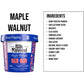 Folk Revival Maple Walnut Keto Instant Oatmeal - 20G Protein, 2G Net Carbs, High Fiber, Non Gmo, Gluten Free, Made With Acorns -