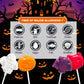 EORA Halloween Lollipop Suckers Candy, 42 Pack, Multi Color, Individually Wrapped, Pumpkin, Bat, Cat Designs, Model QWLH-HLMA-8G42