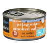 Coles Patagonian Smoked Salmon in Water, Applewood Flavor, Boneless, Skinless, 6 oz Container, Pack of 1