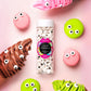 Sweet Spell Candy Eyeballs - 260 Edible Sprinkles for Halloween Baking, 120g, Small, White