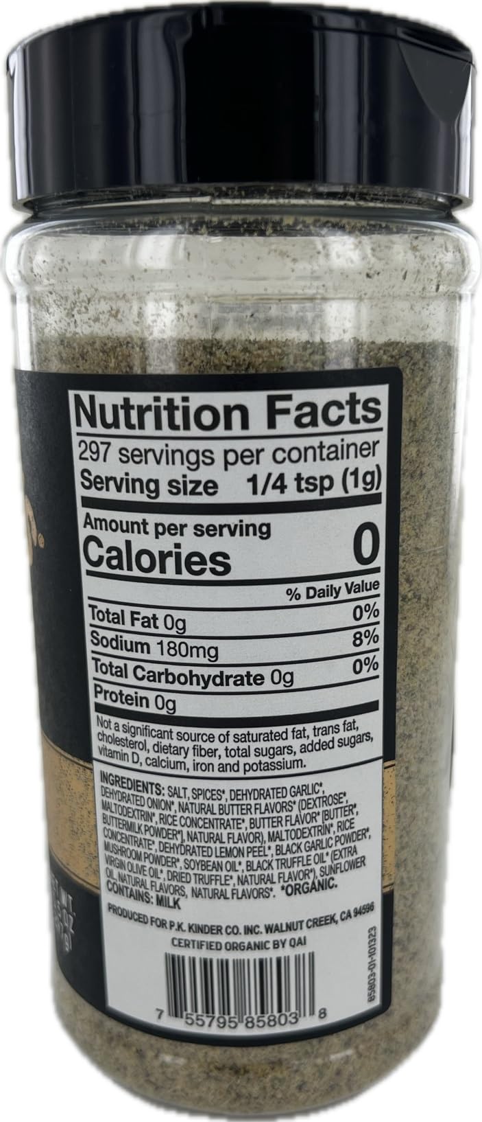 Kinder'S Prime Steak With Black Garlic & Truffle Seasoning (10.5 Ounce)