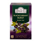 Ahmad Tea Black Tea, Blackcurrant Burst Teabags, 20 Ct (Pack Of 6) - Caffeinated & Sugar-Free