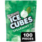 Ice Breakers Ice Cubes Spearmint Sugar Free Chewing Gum Pouch, 8.11 Oz (100 Pieces), (Packaging May Vary)