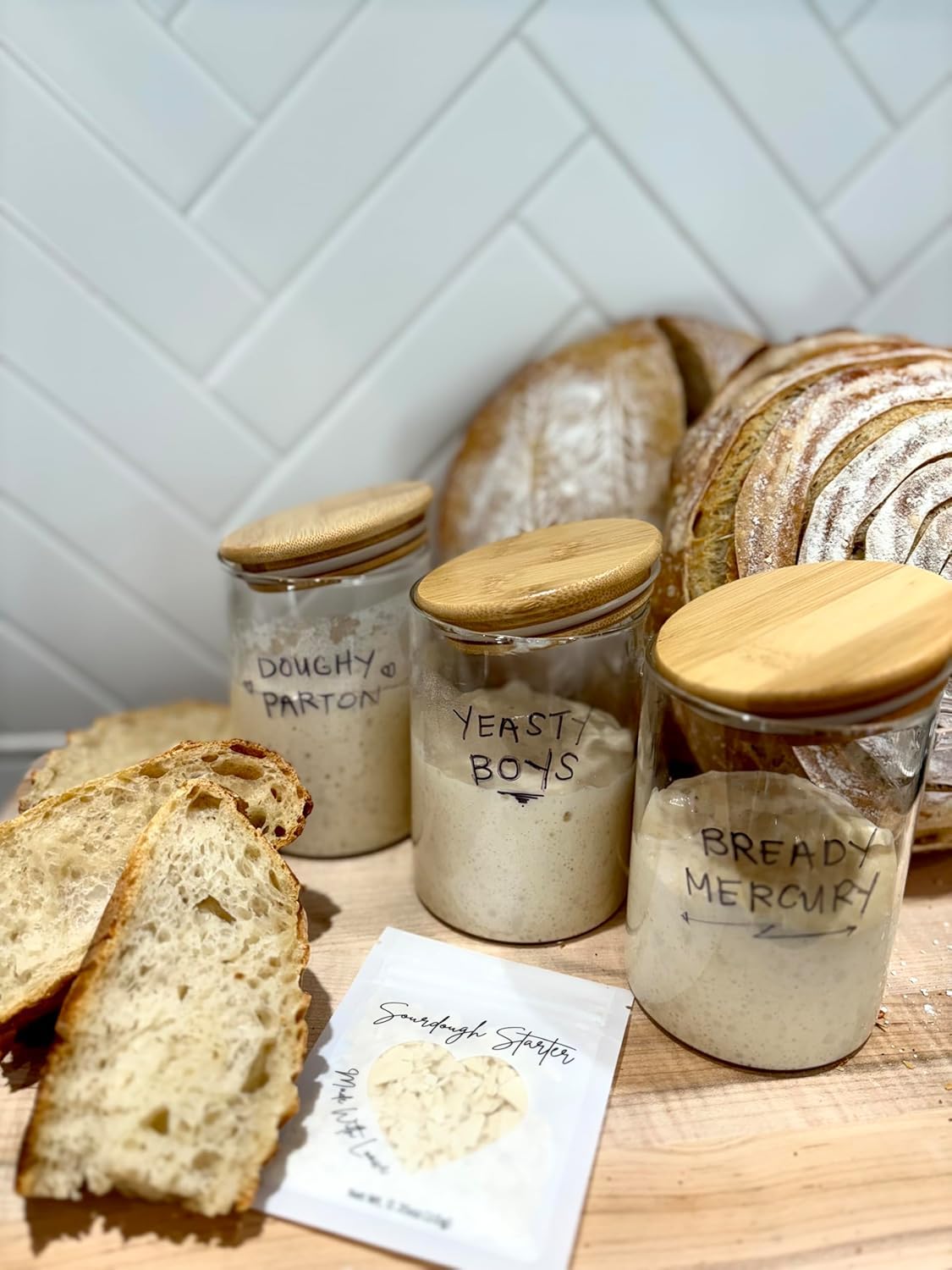 Dehydrated Sourdough Starter by Made With Loave | INCLUDES Recipe | Beginner Friendly | As Seen On TikTok | 10g