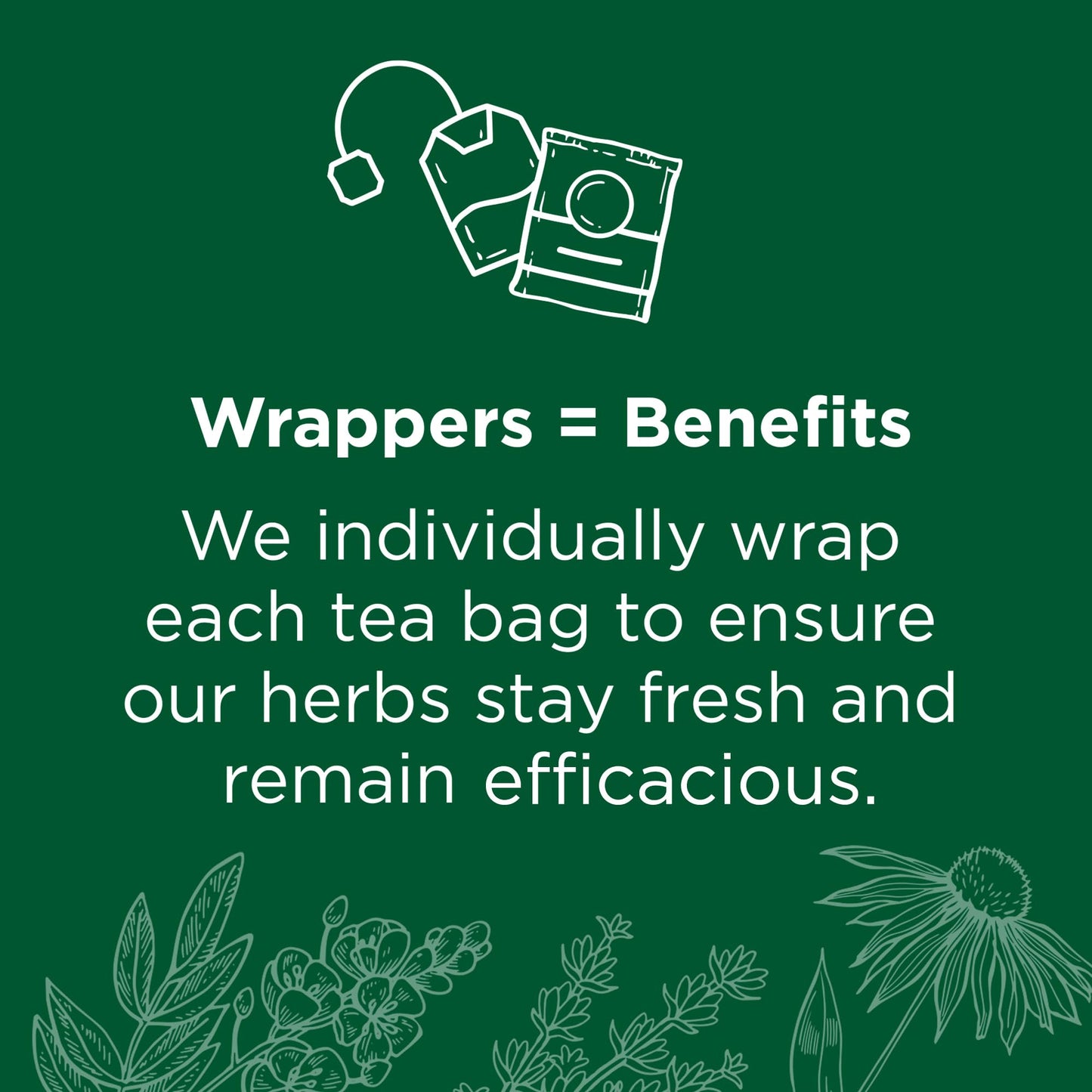 Traditional Medicinals Tea, Organic Peppermint, Soothes Your Belly, Refreshing & Minty, 48 Tea Bags
