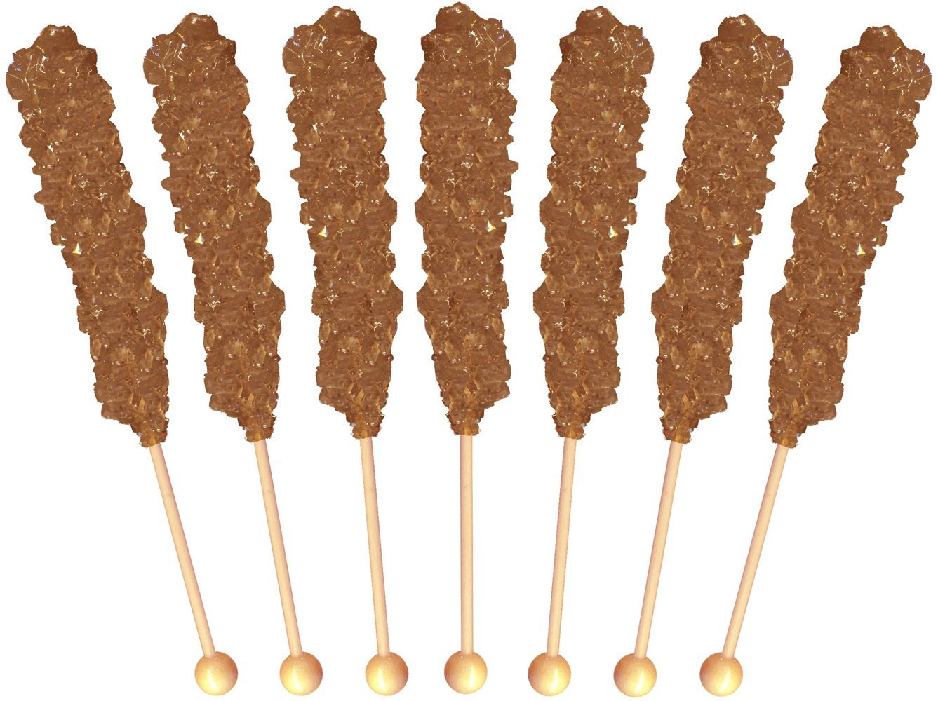 Buffalo Bills Rock Candy Sticks, Brown, 36 Count Tub