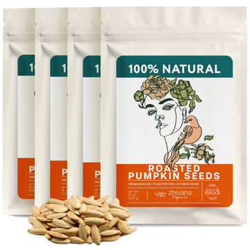 Roasted Pumpkin Seeds (2 LB)- Crunchy, Nutritious Snack - Rich in Protein, Magnesium, and Antioxidants - Healthy, Gluten-Free, a