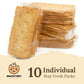 SNACKTERY Multigrain Melba Toast  ers - All Natural, Thin & Crispy, 7 Oz, Pack of 2
