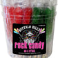 Buffalo Bills Christmas Rock Candy On A Stick (36-Ct Tub Green And Red Rock Candy Crystal Sticks)