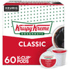 Krispy Kreme Classic Keurig Single-Serve K-Cup Pods, Medium Roast Coffee, 60 Count (6 Packs of 10)