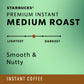 Starbucks Premium Instant Coffee, Medium Roast, 3 Pack, 3.17 Oz Each, 100% Arabica Beans