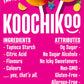 Koochikoo Organic & Sugar Free Lollipops Pouch, Assorted Fruit Flavors, No Sugar Added, Gluten Free & Vegan, 10 CT Lollipops/Pou