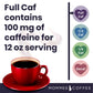 MOMMEE COFFEE Full Caf Low Acid Organic Coffee Beans - 100% Arabica Medium Roast - 11 oz - Purple